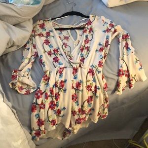Floral romper